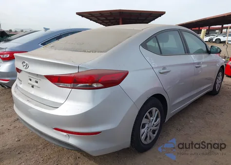 2018 Hyundai Elantra Se from USA, damaged, VIN 5NPD74LF2JH301703